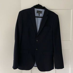 H&M Mens navy blue blazer
